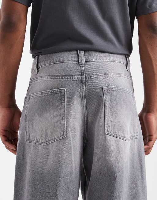 ASOS DESIGN loose jeans in washed gray - part of a set, 4 of 5