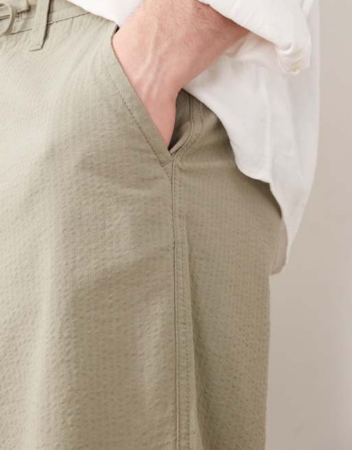 ASOS DESIGN loose pant in light green , 5 of 5