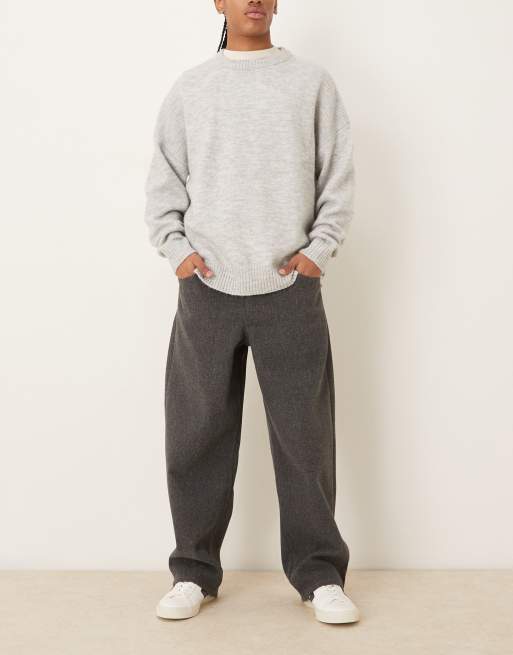 ASOS DESIGN loose pants in gray, 2 of 5