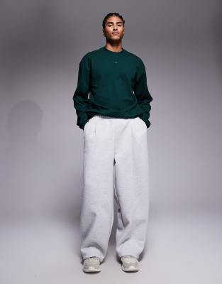 Asos Design Loose Sweatpants In Gray