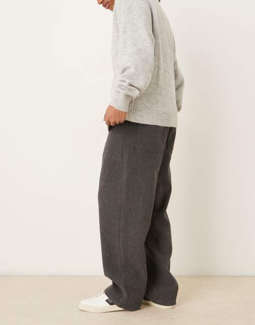 ASOS DESIGN LOOSE trousers in grey - GREY, 3 of 5