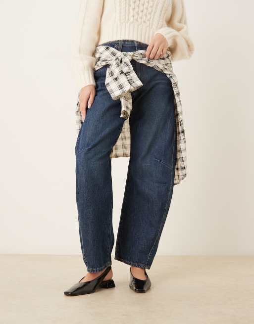 ASOS DESIGN - Loretta - Ballerine nere con cinturino posteriore e punta allungata, 2 di 4