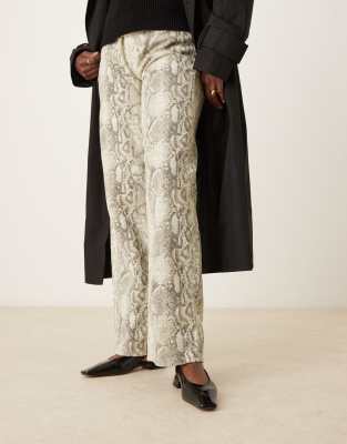 Asos Design Loretta Chisel Toe Slingback Ballet Flats In Black