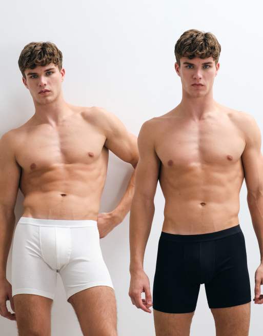 ASOS DESIGN lot de 2 boxers multicolores, 1 de 4