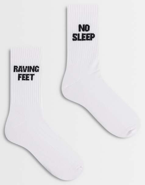 ASOS DESIGN lot de 2 paires de chaussettes Ibiza multicolores - view 1