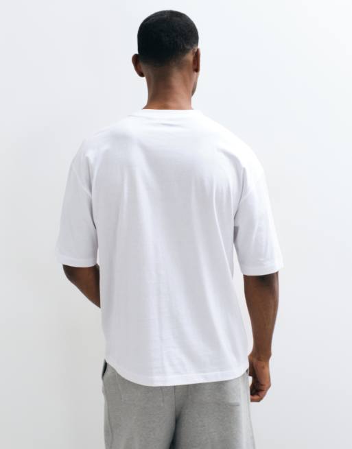 ASOS DESIGN lot de 2 t-shirts oversize blancs, 3 de 5