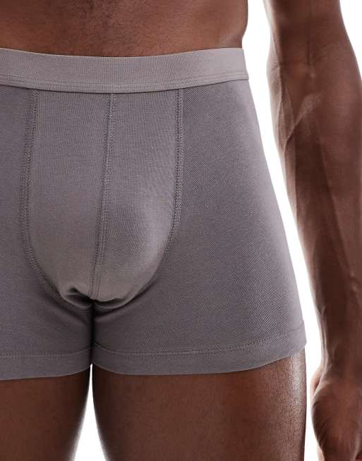 Lot De 2 Boxers Versace En Coton - Couleurs Gris Et Noir, Taille M, Neufs Sans étiquettes