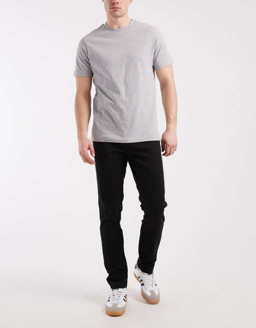 ASOS DESIGN - Lot de 2 pantalons chino skinny - Noir et bleu marine, 2 de 5