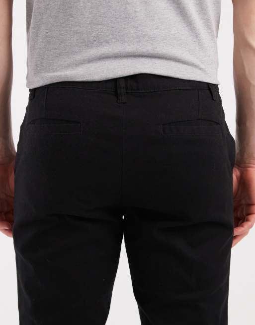 ASOS DESIGN - Lot de 2 pantalons chino skinny - Noir et bleu marine, 4 de 5
