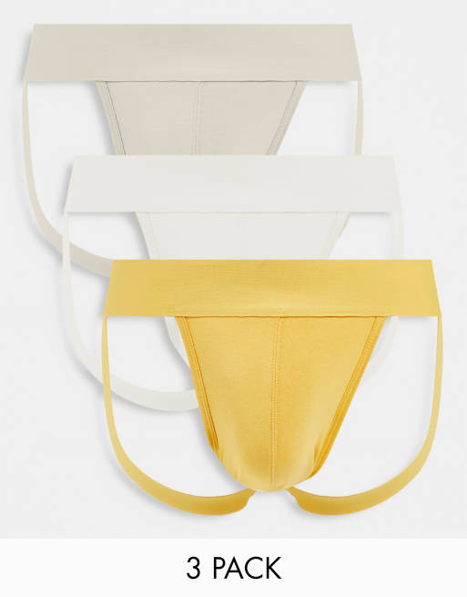 ASOS DESIGN - Lot de 3 jock-straps