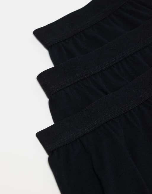 ASOS DESIGN - Lot de 3 caleçons - Noir, 4 de 4