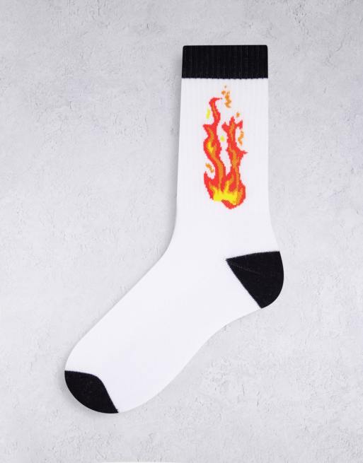 Chaussette flamme hotsell