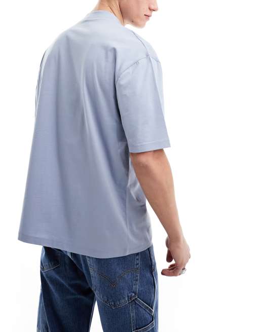 ASOS DESIGN - Lot de 3 t-shirts oversize à col montant - Couleurs variées, 4 de 4