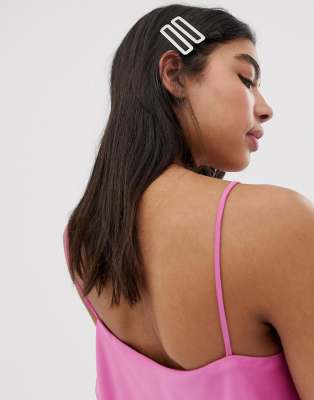 En DesignLot Carrées Métal De Barrettes Varié Asos 4 b6vfIY7gy
