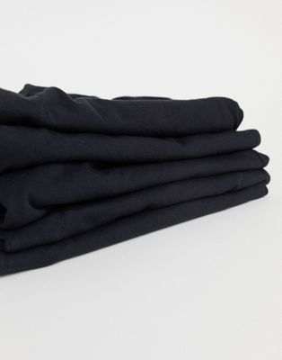 Sous-vêtements et chaussettes Lot de 5 caleçons en jersey - Noir