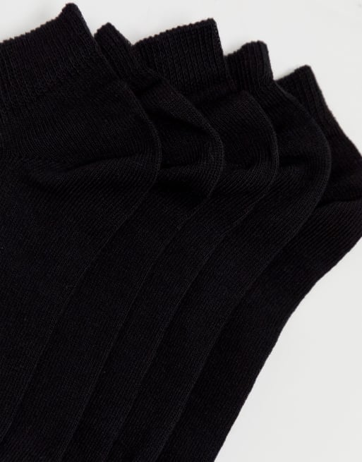 ASOS DESIGN - Lot de 5 paires de chaussettes de sport, 3 de 3