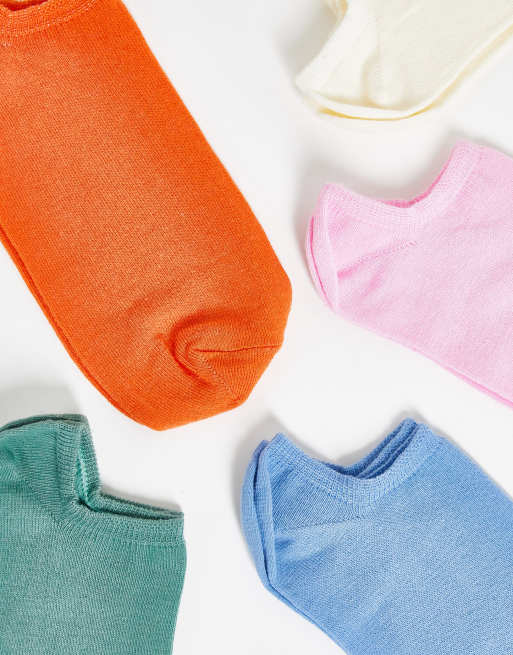 ASOS DESIGN - Lot de 5 paires de chaussettes - Couleurs pastel, 3 de 4