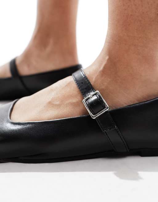 ASOS DESIGN – Lottie – Czarne balerinki typu Mary Jane, 2 z 4