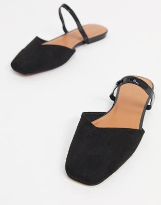 asos flat mules