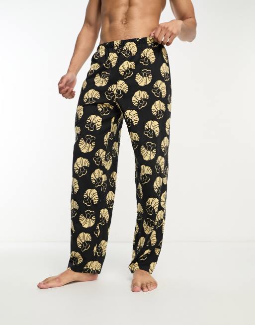 ASOS DESIGN lounge pajama bottoms in space print