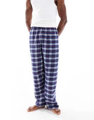 Asos Design Lounge Bottoms In Blue