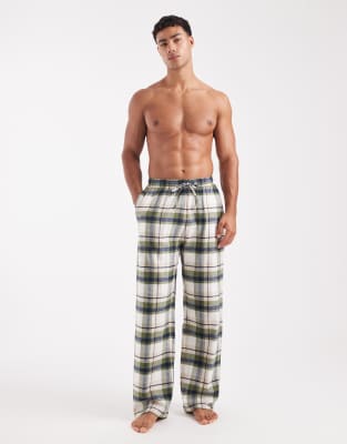 Asos Design Lounge Bottoms In Green