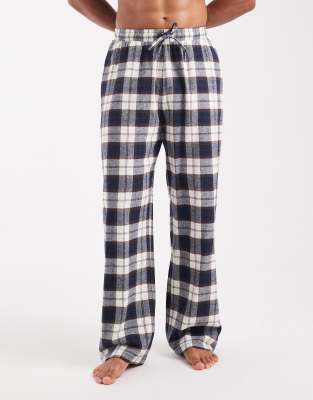 Asos Design Lounge Bottoms In Blue