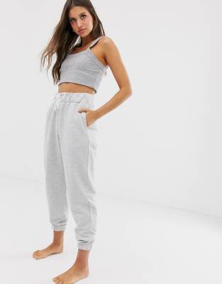 asos grey joggers