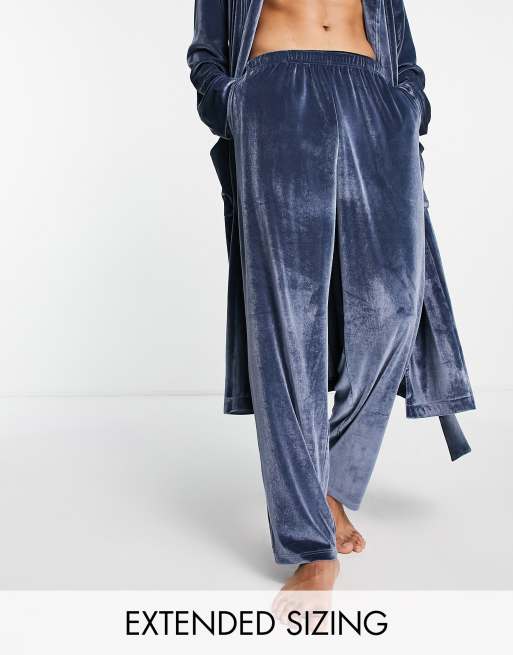 ASOS DESIGN - Lounge-bukser i velour - Del af sæt