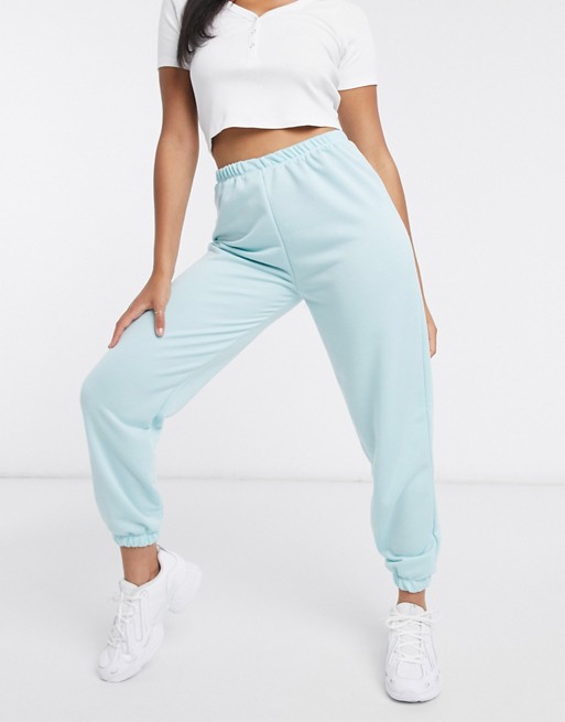 ASOS DESIGN lounge co-ord jogger in pale blue
