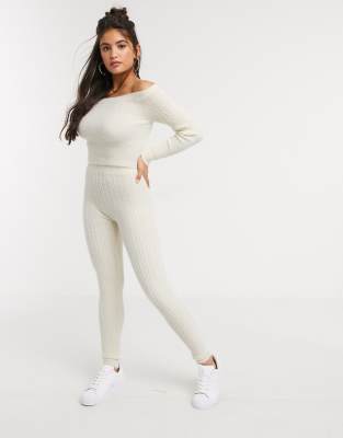 asos white leggings