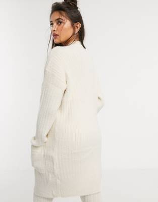 asos design lounge premium oversized cardigan