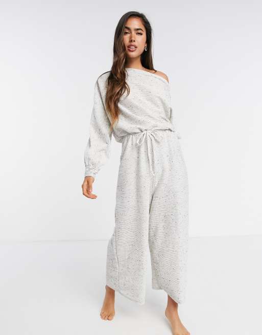 Off shoulder cheap lounge jumpsuit