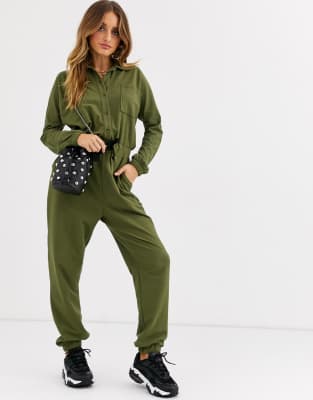 asos khaki tracksuit