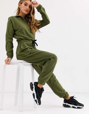 asos khaki tracksuit