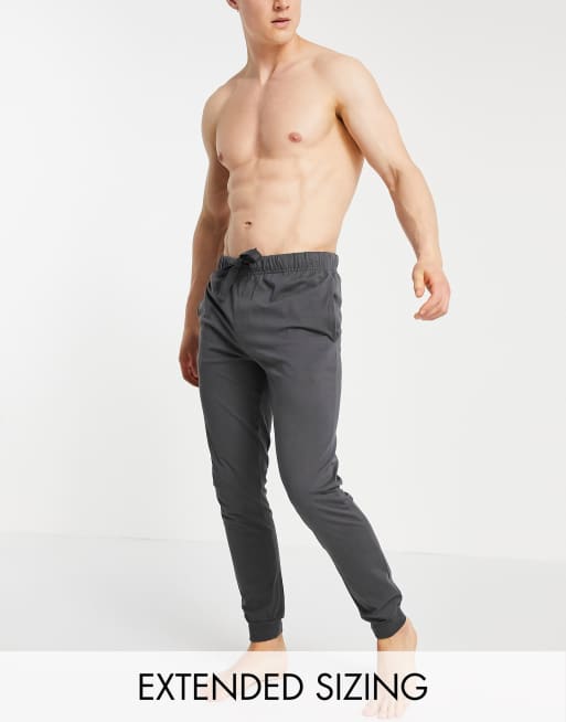 ASOS DESIGN lounge jogger in washed black