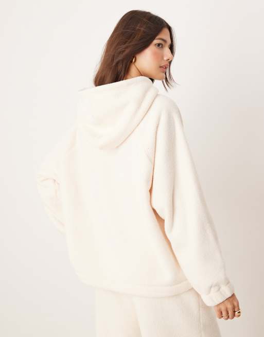 Asos cream hoodie sale