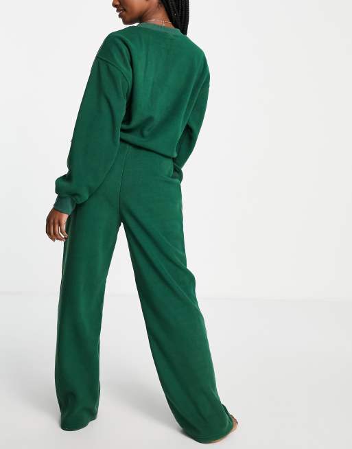 Wide leg sweat suits hot sale