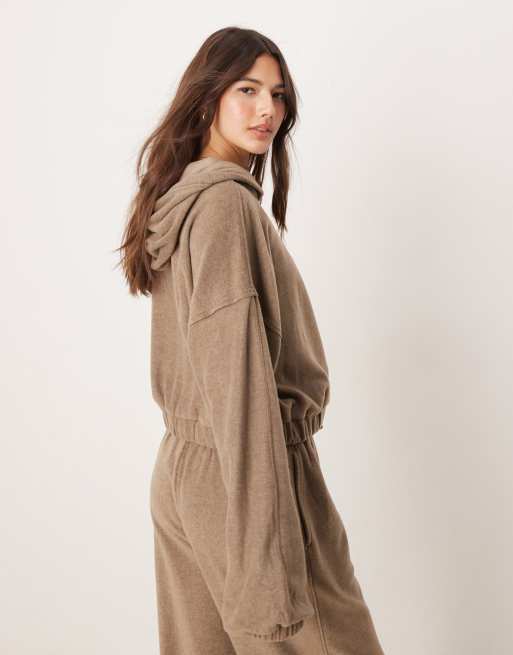 Asos fleece hoodie hotsell