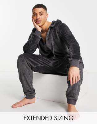 mens black onesie pajamas