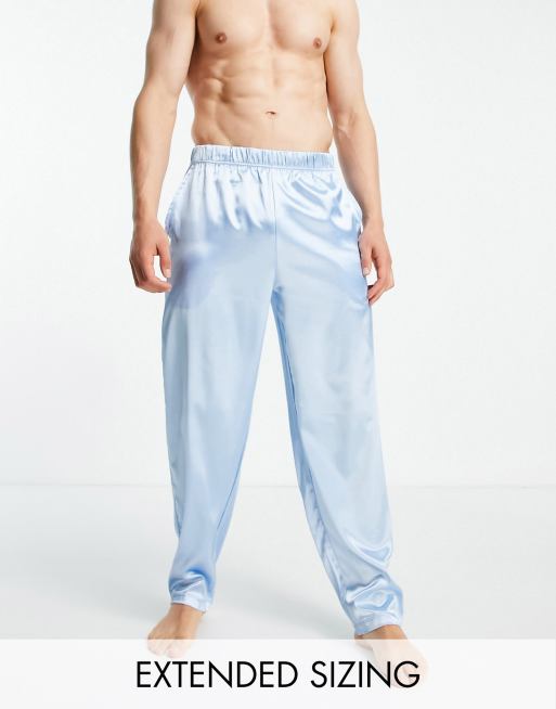 Satin jogger pajama pants hot sale