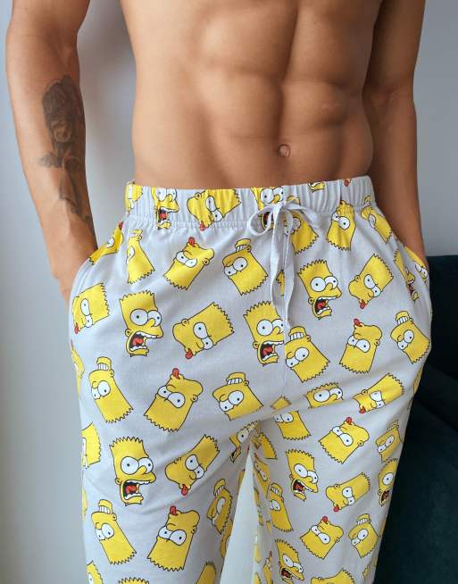 Bart simpson pajama pants hot sale