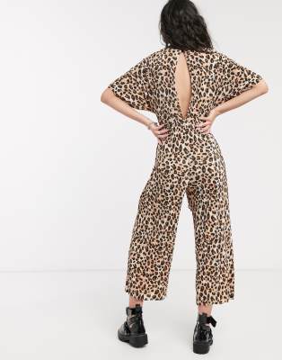 asos leopard jumpsuit