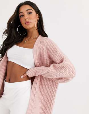 asos design lounge premium oversized cardigan