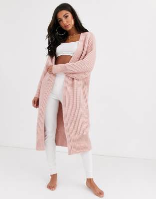 asos design lounge premium oversized cardigan