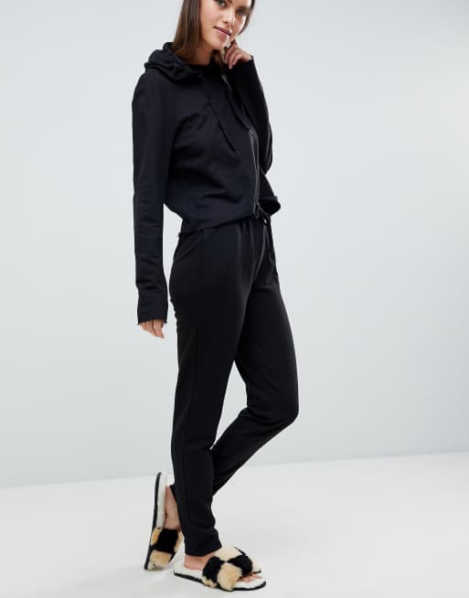 ASOS DESIGN lounge raw edge hoodie, 4 of 4