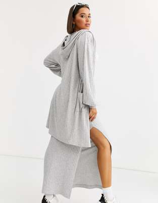asos design lounge premium oversized cardigan