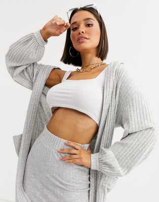 asos design lounge premium oversized cardigan