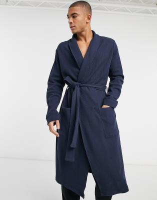 asos waffle robe