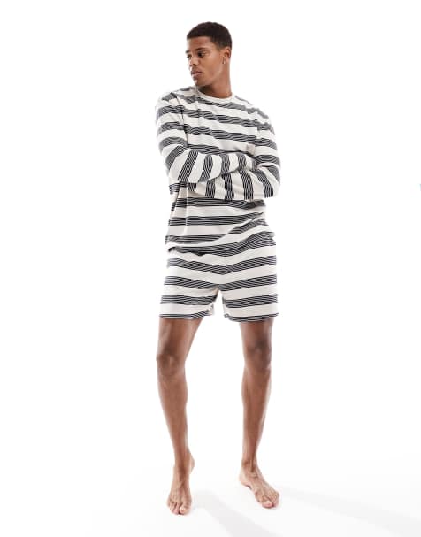 Mens loungewear hot sale shorts sets